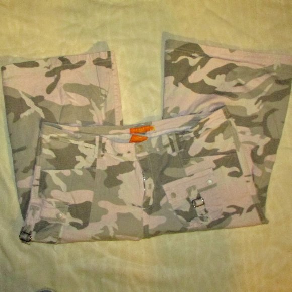 Apollo Jeans Pants - Apollo 23/24 Pink Camo Capris